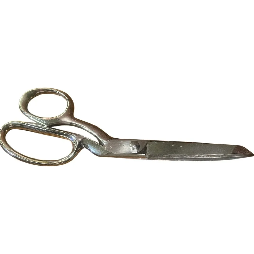 Gingher 8 Inch Dressmaker Shears Chrome Plated Fabric Scissors Brazil